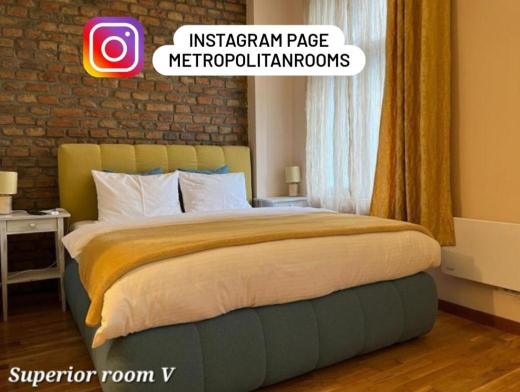 Metropoliten Rooms Belgrado Buitenkant foto